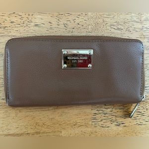 Michael Kors zip around wallet